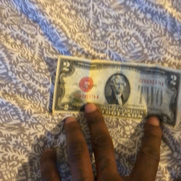 Rare 1928 2$ bill - Picture 2 of 3